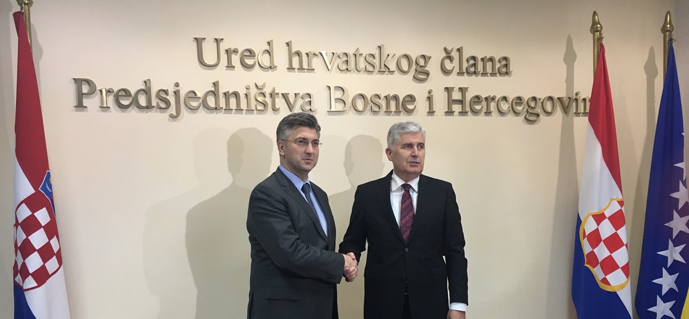 Predsjednik Vlade Plenković u Mostaru: Vodimo računa o konstitutivnosti i ravnopravnosti hrvatskoga naroda u BiH